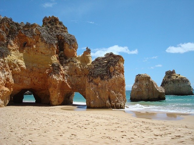 stranden van de Algarve